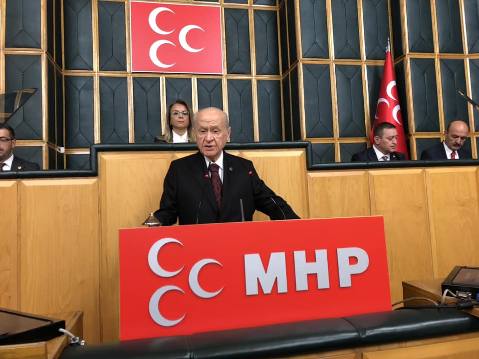 MHP Grup Toplantısı Devlet Bahçeli Konuşuyor